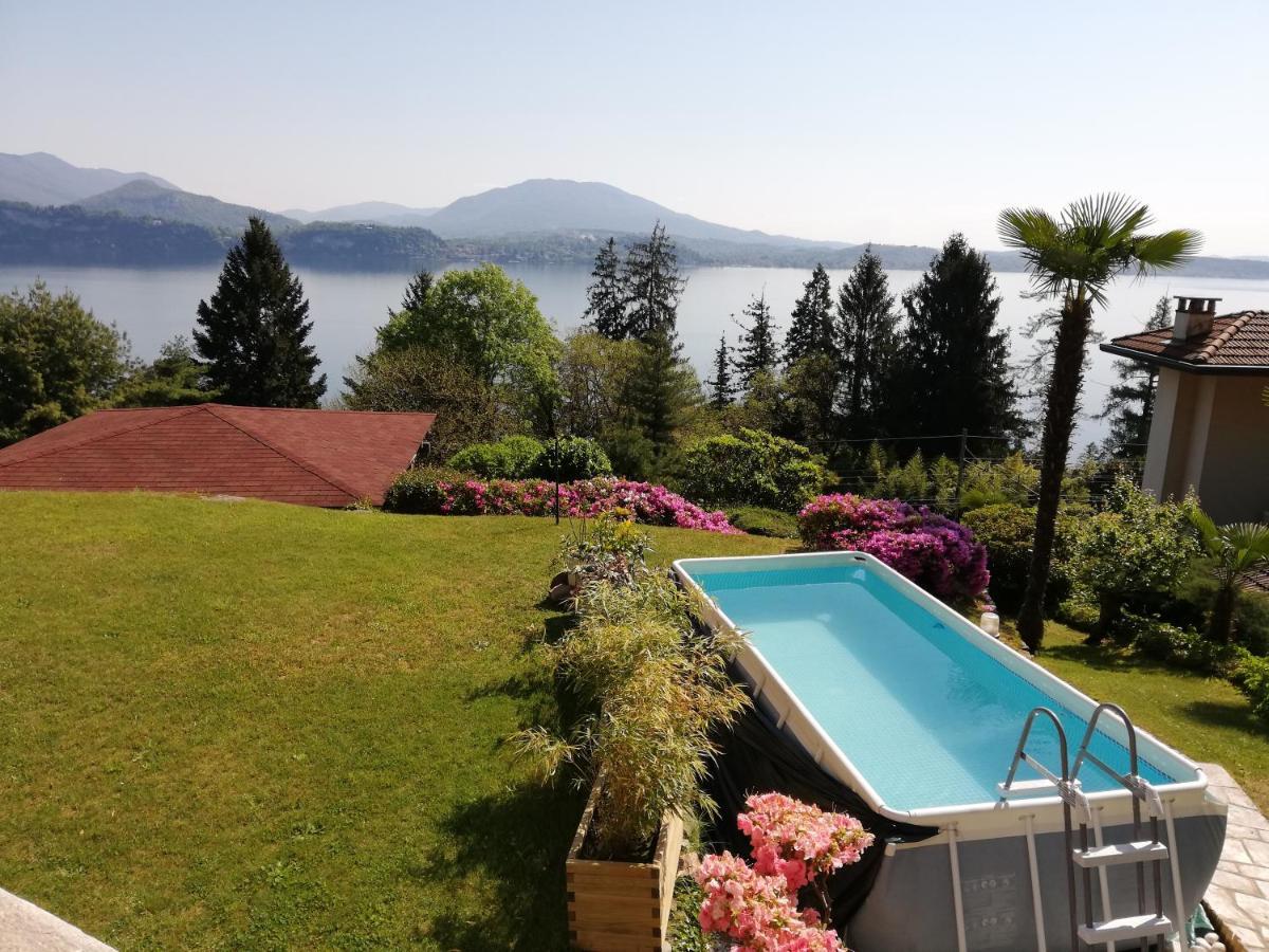 Romantica Casetta Nel Verde Con Vista Sul Lago ベルジラーテ エクステリア 写真